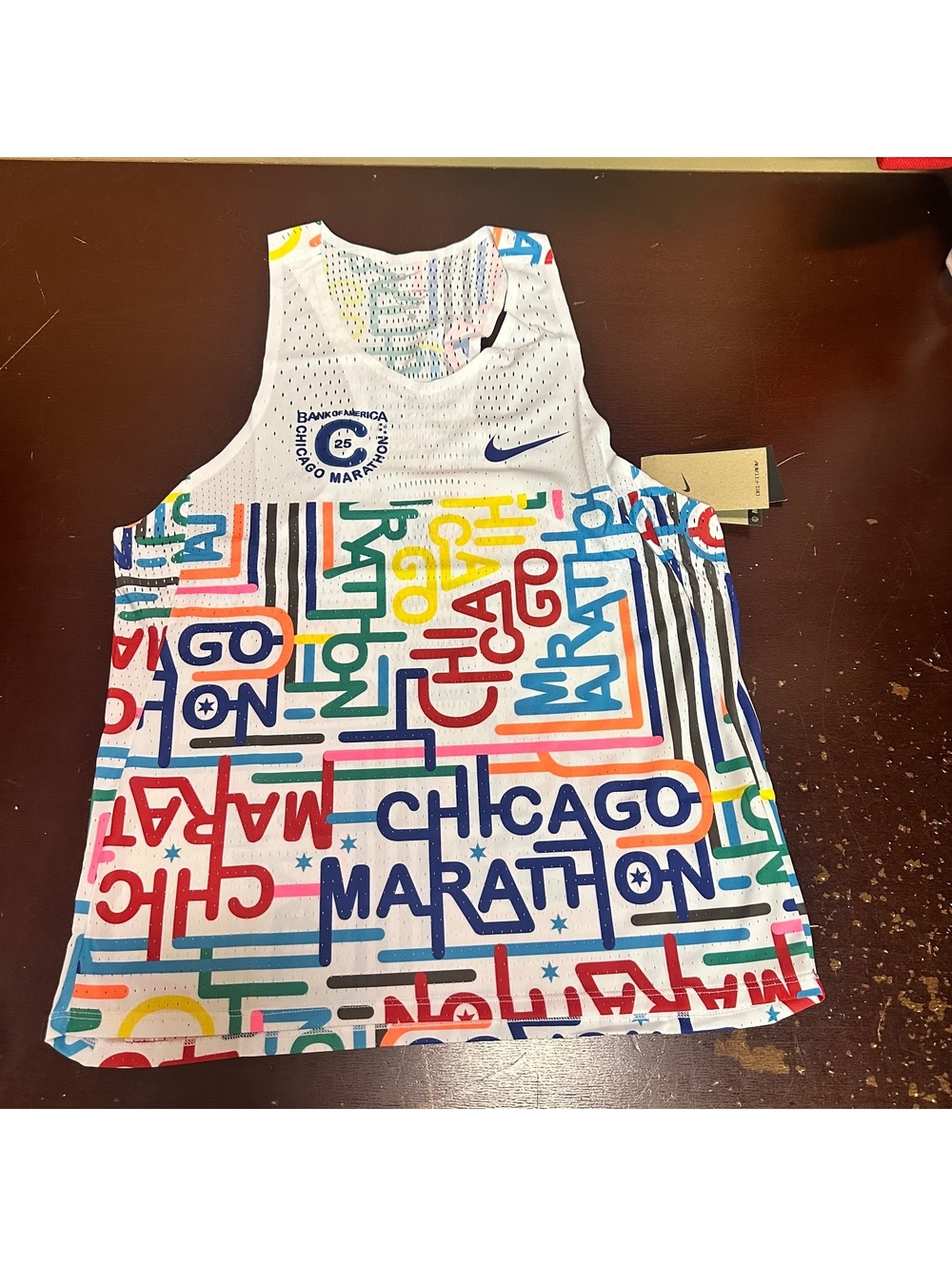 Nike Dri-FIT ADV Chicago Marathon 2025 AeroSwift Men’s Size Med Running Singlet